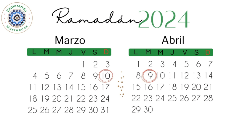 Fechas Ramadan 2024