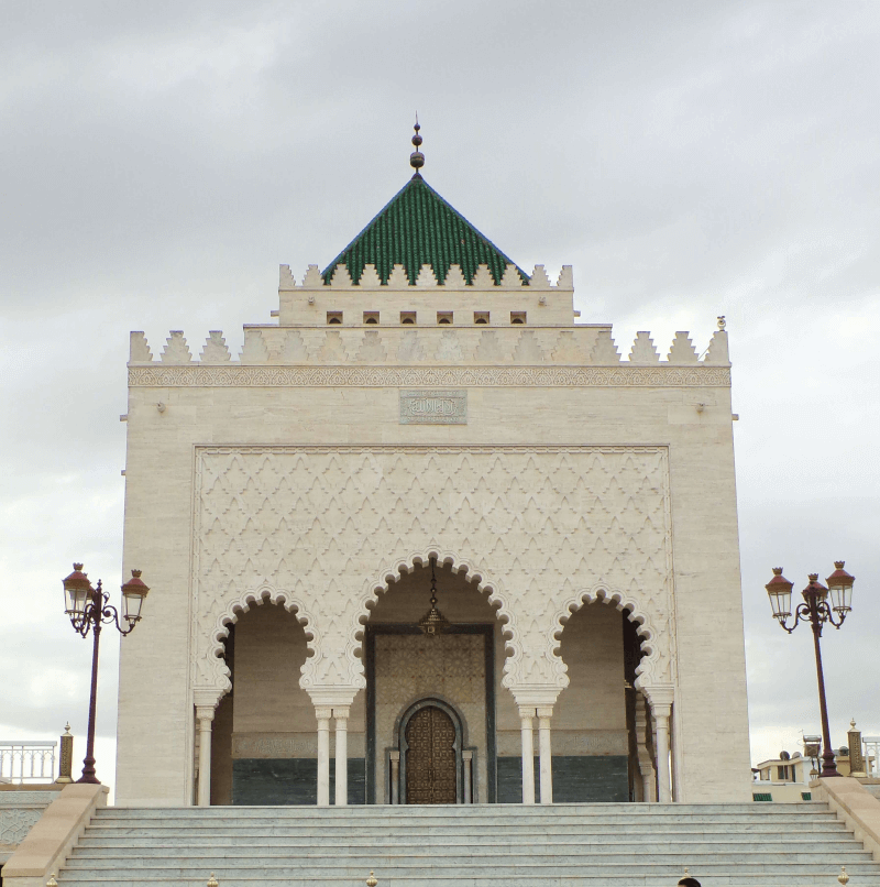 Mausoleo Mohammed V, 1 día en Rabat