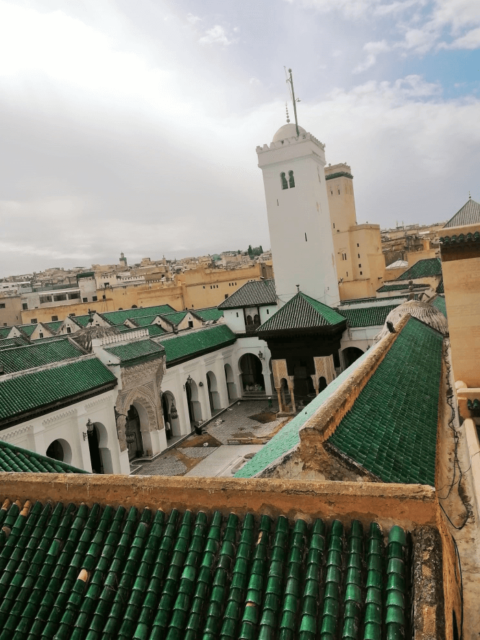 Universidad de Fez vista desde una azotea