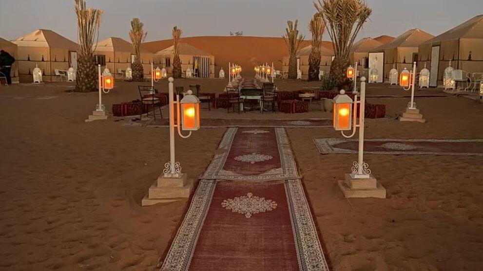 Campamento en el Desierto de Merzouga - Excursión al desierto de Merzouga